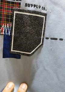 Men's Light Blue Graphic shirt  regular