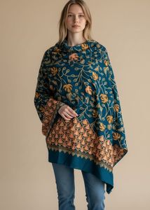 Embroidered Kashmiri Shawl fixed price