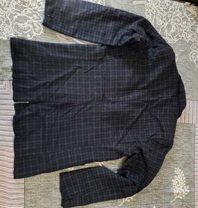 Men's Plaid Blazer