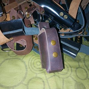 Leather Belt Pouch Accessory