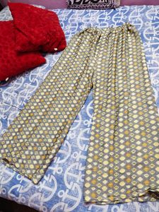 Stylish Soft Cotton Women's Kurti Set
