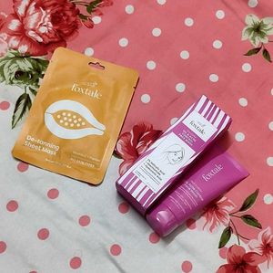 Foxtale Facewash And sheet Mask