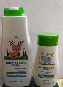 Mamaearth Baby Powder &amp; Shampoo