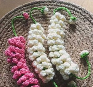 Handmade Crochet Flower Garland