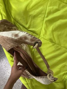 Unique Cowhide leather  Shoulder Bag