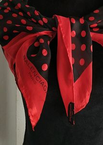 Vintage BALENCIAGA Large Square Scarf