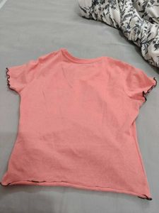 Graphic crop t shirt cute top