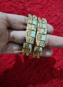Gold and Silver Tone Bangles