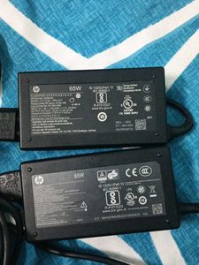 HP 65W New and original Laptop charger 2 piece