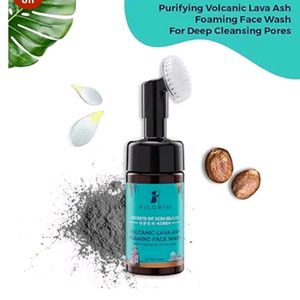Pilgrim Korean Volcanic Lava Ash Foaming Face Wash