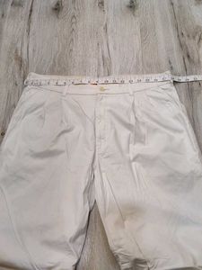 Ma6063 Parx white baggy jeans waist 36 inches