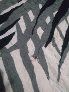 Stylish Tropical Print Kaftan Top