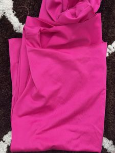 Vibrant Pink One-Shoulder Top