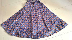 Boho Print chaniya choli with dupatta