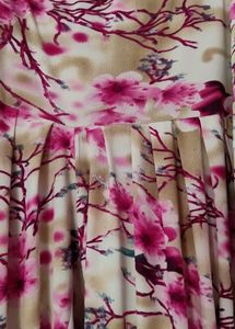 Flowy Floral Dhoti Pants