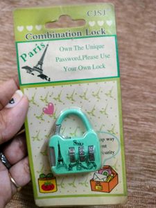 Cute Paris Combination Lock