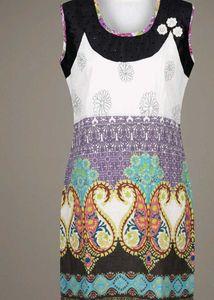 Soft Floral Print Pajama Top