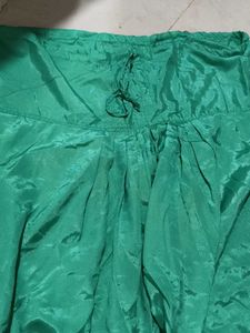 Green Silk salwar XXL size