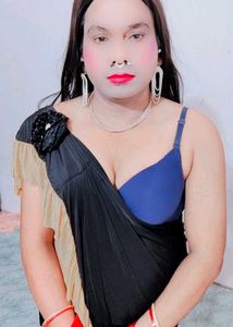 Elegant Black and golden ready to wear saree