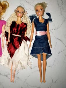 Set of 5 Fashion Dolls
