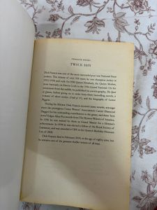 Francis Twice Shy Paperback