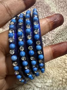 Blue Bangles Set