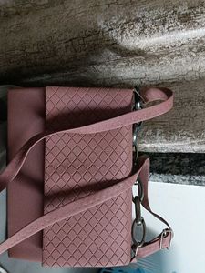Chic Quilted Clutch/sling Bag