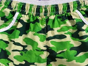 Green Camouflage Shorts