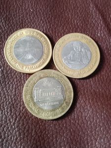 10 Rs Bi-metalic Coin 🪙 Combo