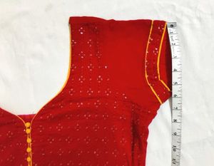 Cotton Blouse With zip Closing