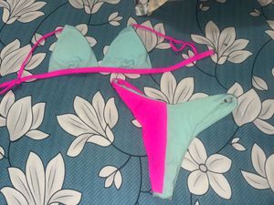 Two-Tone Bikini Set