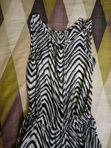 Zebra Print Jumpsuit