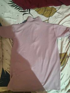 Light Purple Quarter Zip Top