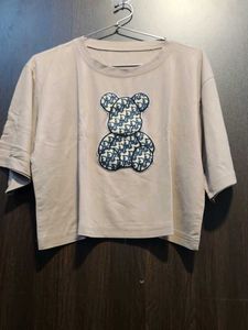 oversized crop top