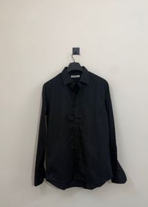 Classic Black Button-Up Shirt