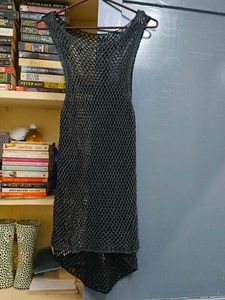 Mesh Knit Sleeveless Dress