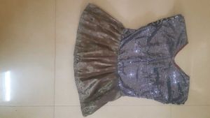 Sequin & Ruffle Party Top