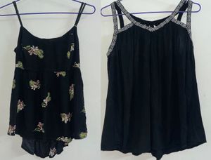 Floral & Embroidered Tank Tops