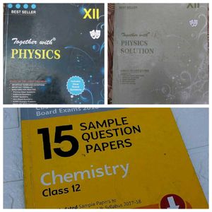 Top 3 combo Class 12 help book Physics & Chemistry
