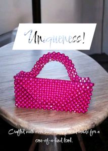 Beaded clutch