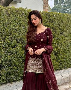 New Collections Of Top-Plazzo &amp; Dupatta Set