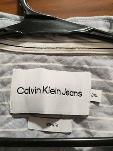 Calvin Klein Jeans Striped Button-Down Shirt