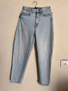 H&amp;M Denim Mom Fit