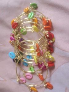 kashmiri Shell Bangles Set of 8