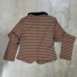 MINE women's cropped blazer jacket
