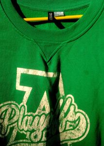 Bright Green "Playoffs" Sweatshirt