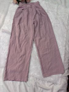 Cute Pink Wide Leg Pants