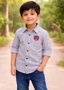 Boy's  Long Sleeve Shirt