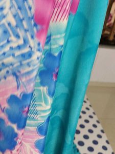 Floral Print Saree