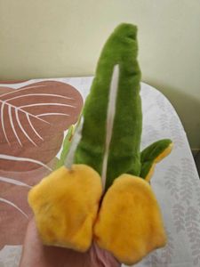 Cute Green Parrot Plush Toy